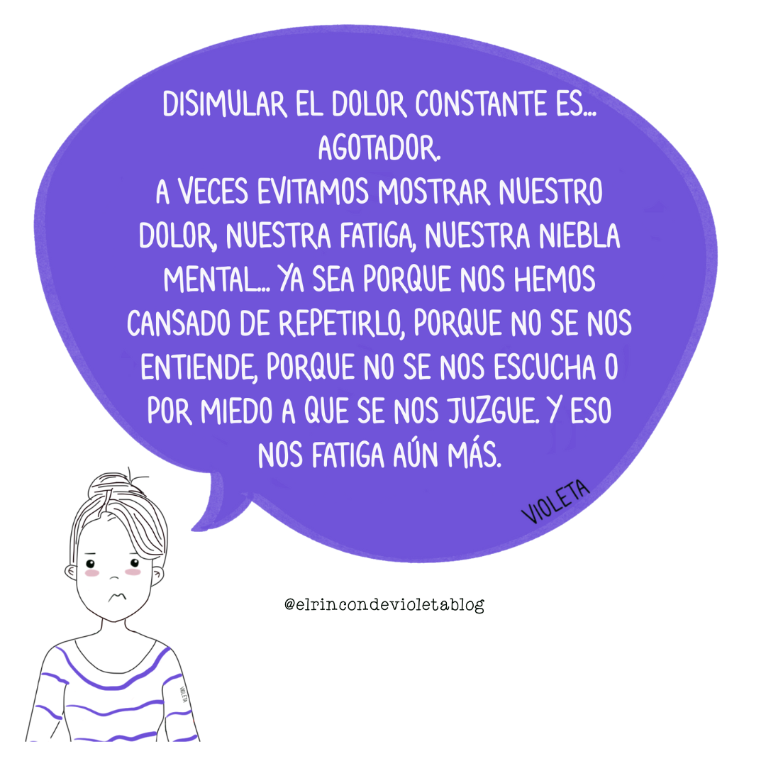 Disimular el dolor