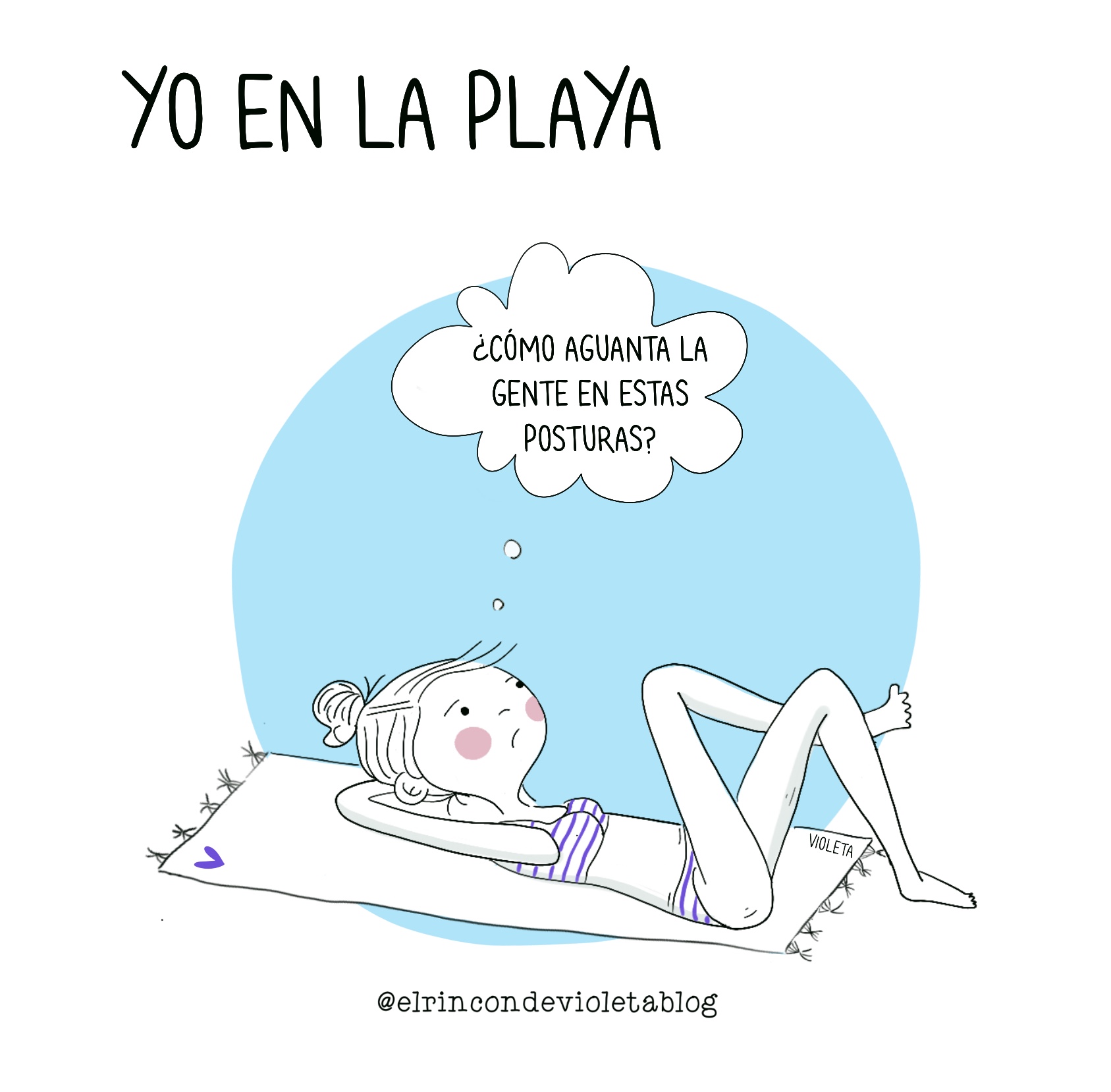 ilustración de violeta de chica enferma en la cama